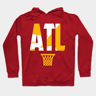 Retro Atlanta Basketball ATL Hoodie